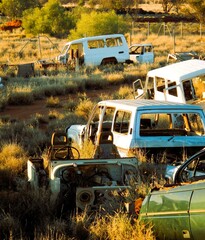 old rusty car