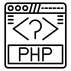 Php Vector Icon