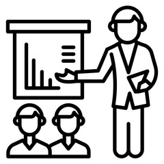Presentation Vector Icon