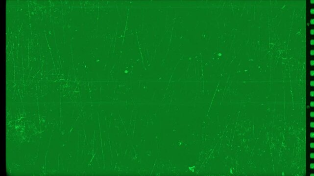 Retro Camera Effect on Green Screen | Dynamic Transition Animation