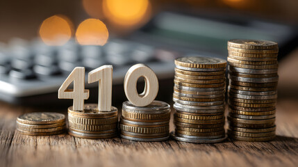national 401(k) day concept