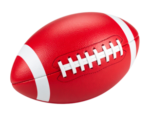 rugby ball isolated on white