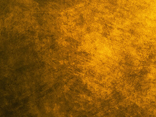 Pained cloth or canvas background. Surface of a textile with random shape and color. Design background. Gold and black color