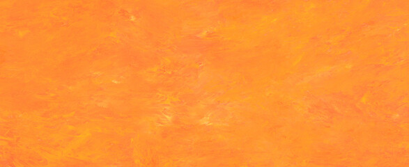 Orange abstract background with oil paint brush strokes texture for wallpaper, pattern, art print, etc	
