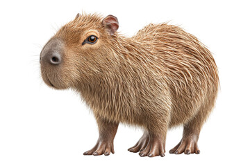 PNG Close-up of capybara: world's largest rodent in detail