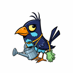 Cute Bird Icon Cartoon very cool