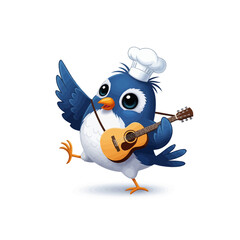 Cute Bird Icon Cartoon very cool