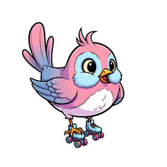 Cute Bird Icon Cartoon very cool