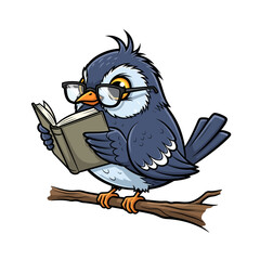 Cute Bird Icon Cartoon very cool