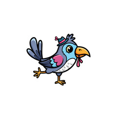 Cute Bird Icon Cartoon very cool
