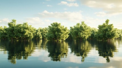 A tranquil beautifully crafted scene of a traditional Kashmiri wooden house amidst snow-covered trees