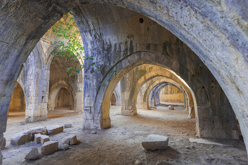 View to the ruins of The İncir Han caravanserai