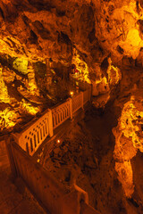 Inside of the İnsuyu Cave