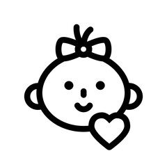 Kids Welcome Icon – Child-Friendly Symbol for Public Spaces Daycare and Hotels