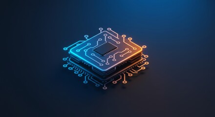 Computer chip circuit board technology