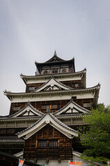 Hiroshima Castle near Hiroshima Station, Japan

