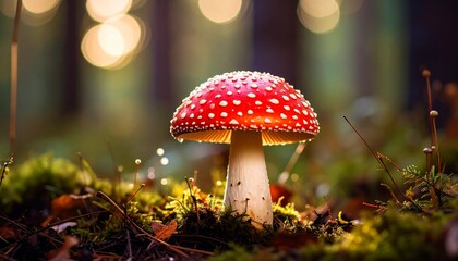 fly agaric mushroom