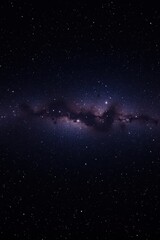 Fototapeta premium copy space for text background black Galaxy Starscape in Deep Space concept