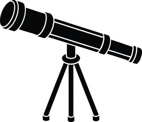 simple-vector-of-a-telescope--astronomy-and-explor (3)_processed.eps