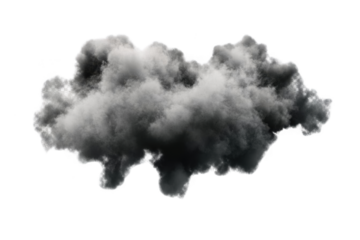 Capture the essence of a dark cloud in Atmospheric Landscape