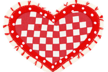 Red Heart Pattern Design for Valentine's Day and Celebration Ideas