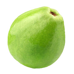 Ripe guava isolated on transparent background
