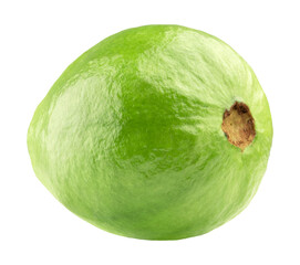 Photo of ripe guava on transparent background