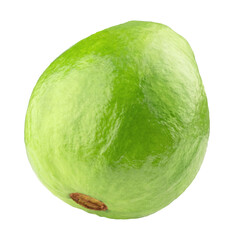 Ripe guava isolated on transparent background