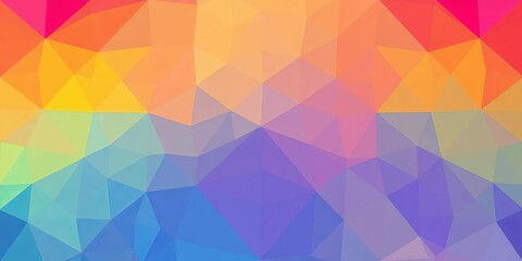 Vibrant geometric shapes, bold color gradients create an epic backdrop,  digital art,  illustration