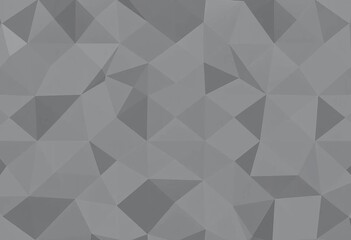 Fototapeta premium Subtle grayscale interlocking triangles forming a seamless pattern, neutral, subtle