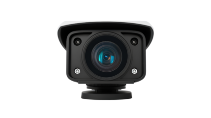 AI video conference camera with auto framing,Transparent background, PNG file