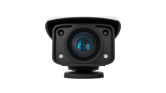 AI video conference camera with auto framing,Transparent background, PNG file