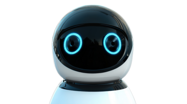 AI video conference camera with auto framing,Transparent background, PNG file