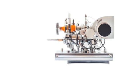 Atomic spectroscopy device Transparent background, PNG file