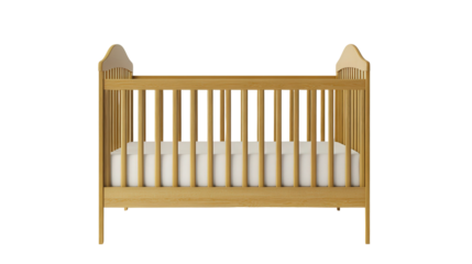 Baby crib mattress Transparent background, PNG file