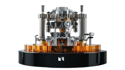 Atomic force microscope Transparent background, PNG file