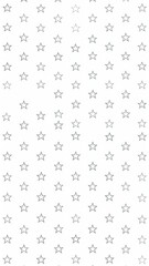 Abstract Repeating Star Polygons Pattern in a Vertical Arrangement with Light and Simple Design