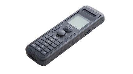 Digital voice recorder for lectures, Transparent background, PNG file