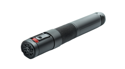 Digital voice recorder for lectures, Transparent background, PNG file