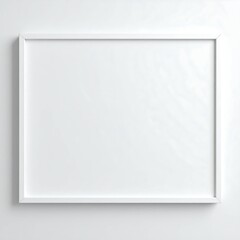Obraz premium Minimalistic rectangular border with soft rounded corners