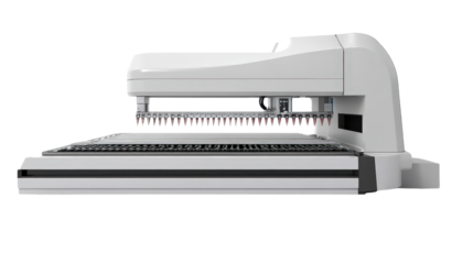 DNA sequencing machine Transparent background, PNG file