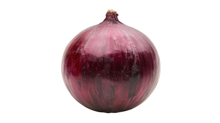 Fresh red onion Transparent background, PNG file