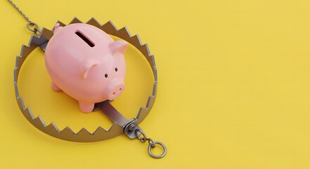 Piggy Bank in a Trap: Financial Risk and Investment Peril