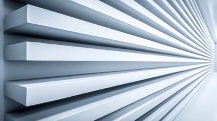 Abstract architectural detail with clean modern lines and geometric patterns on a minimalist background.