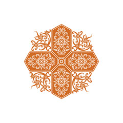 Dayak ethnic ornaments