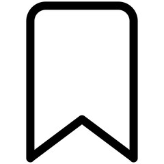 bookmark icon for user interface, user experience, website, application, printing, document, poster design, etc
