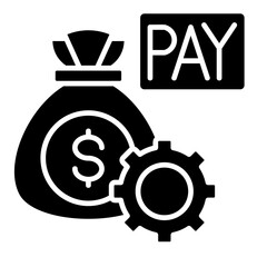 Net Pay  Icon Element For Design