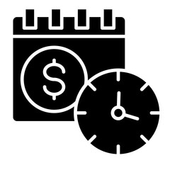 Pay Date  Icon Element For Design