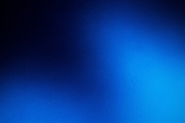 Abstract Blue Gradient Texture Dark to Bright Subtle Grain Smooth Transition Digital Background