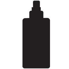 plastic bottle isolated on white background